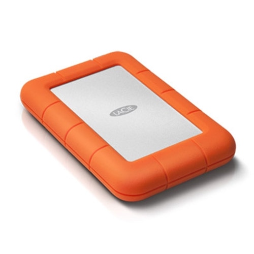 LaCie, Hard Drives, Tech, USB 3.0 Rugged, Mini, Hard Drive, 62296, 500GB